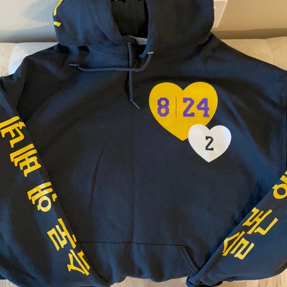 Kobe bryant tribute hoodie Clearance